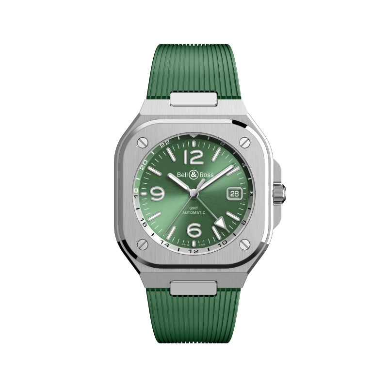 Bell & Ross BR-05 GMT Green Steel - Goldfinger Jewelry