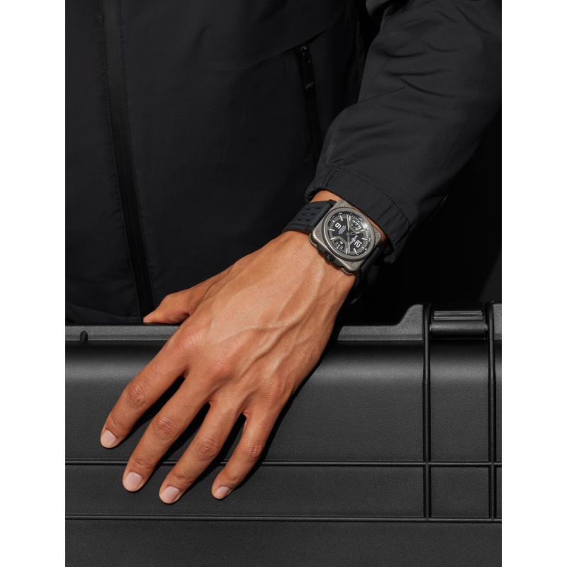 Bell & Ross BR-X3 Black Titanium - Goldfinger