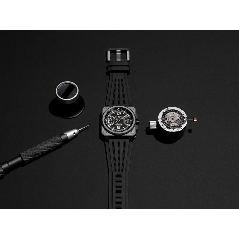 Bell & Ross BR-X3 Black Titanium - Goldfinger