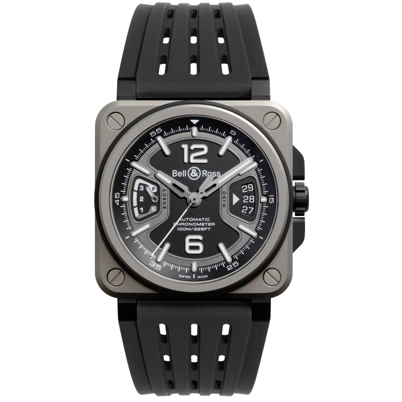 Bell & Ross BR-X3 Black Titanium - Goldfinger