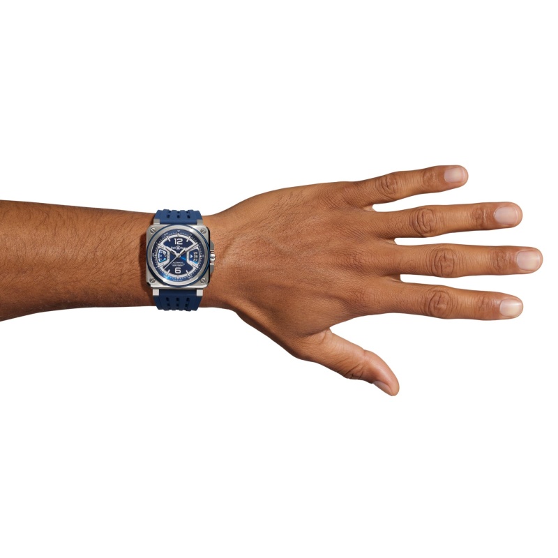 Bell & Ross BR-X3 Blue Steel - Goldfinger