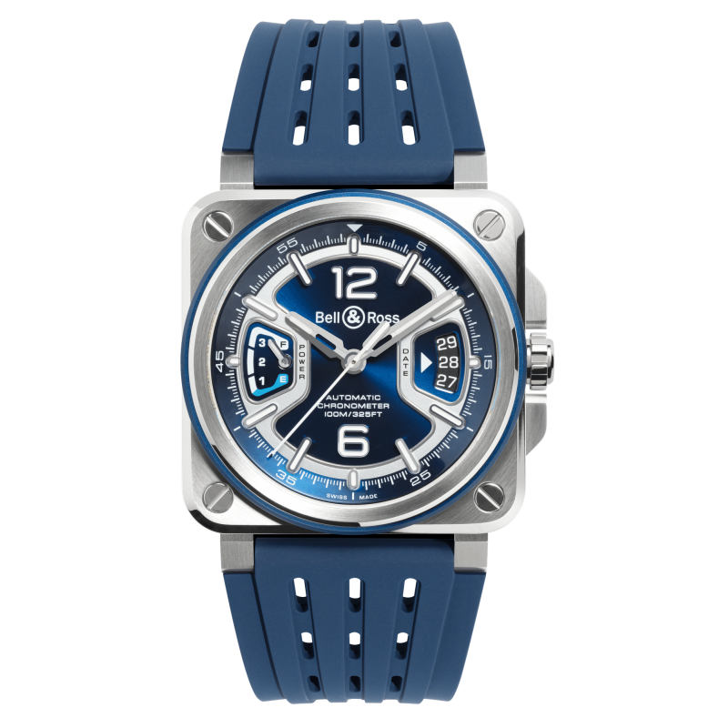 Bell & Ross BR-X3 Blue Steel - Goldfinger