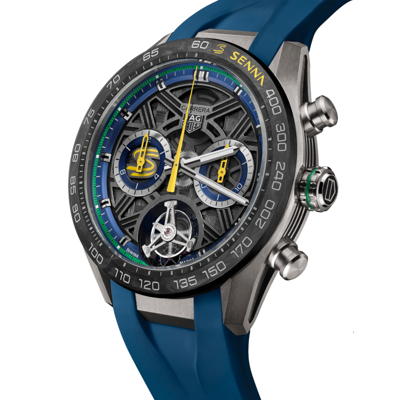 TAG Heuer Carrera  Chronograph Tourbillon Extreme Sport x Senna - Goldfinger