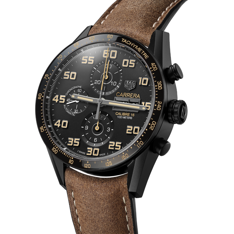 TAG Heuer Carrera Chronograph - Goldfinger