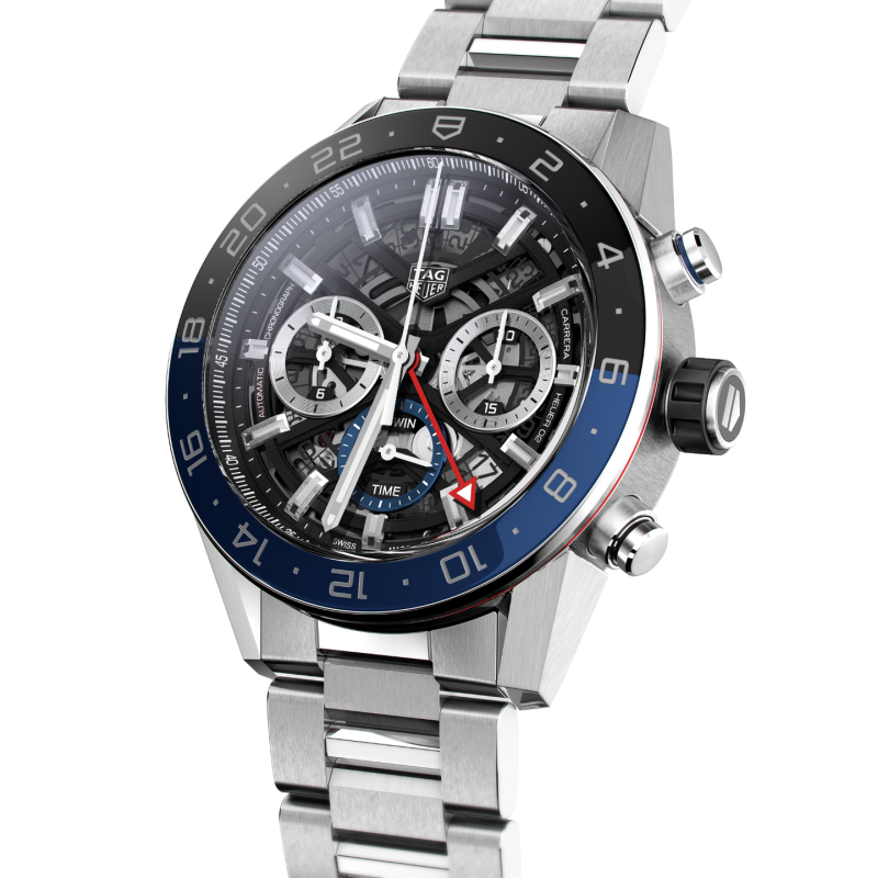 TAG Heuer Carrera Chronograph Twin-Time - Goldfinger