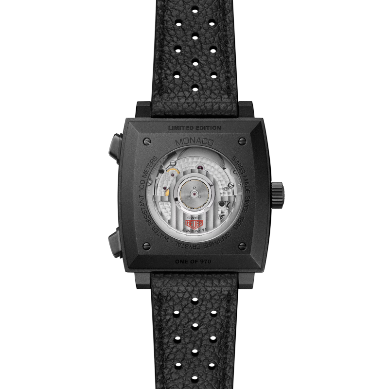 TAG Heuer Monaco Chronograph Stopwatch - Goldfinger