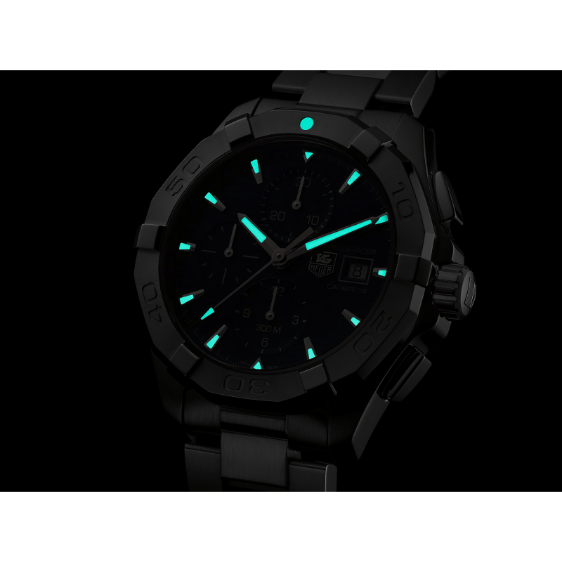 TAG Heuer Aquaracer chronograph - Goldfinger