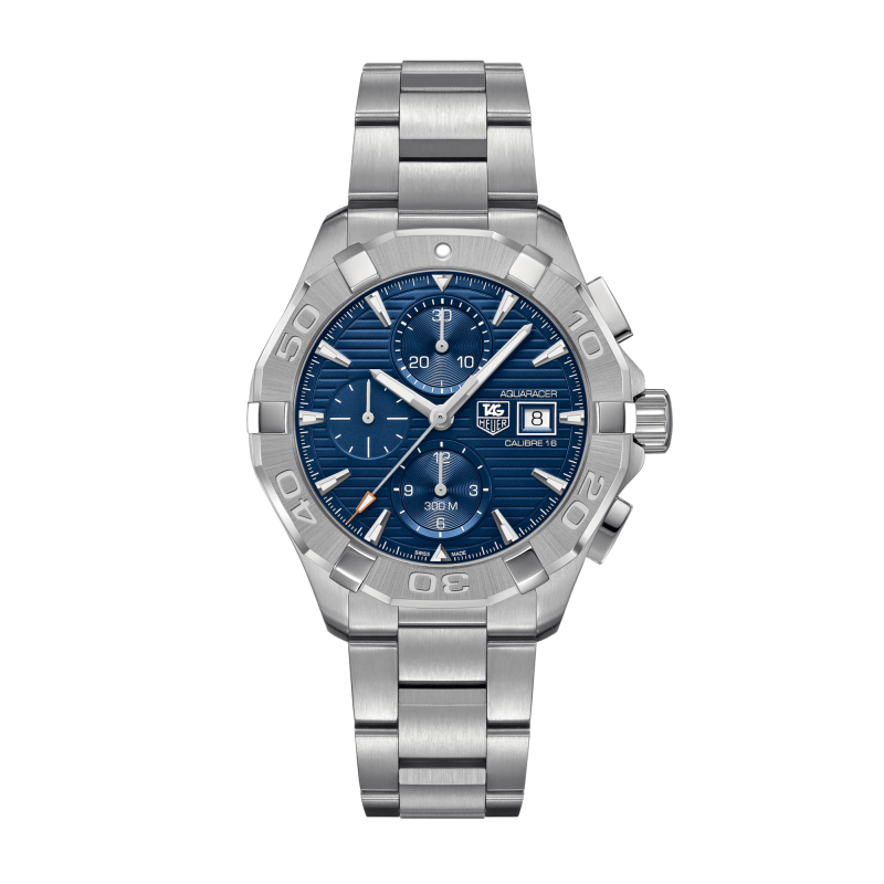 TAG Heuer Aquaracer chronograph - Goldfinger
