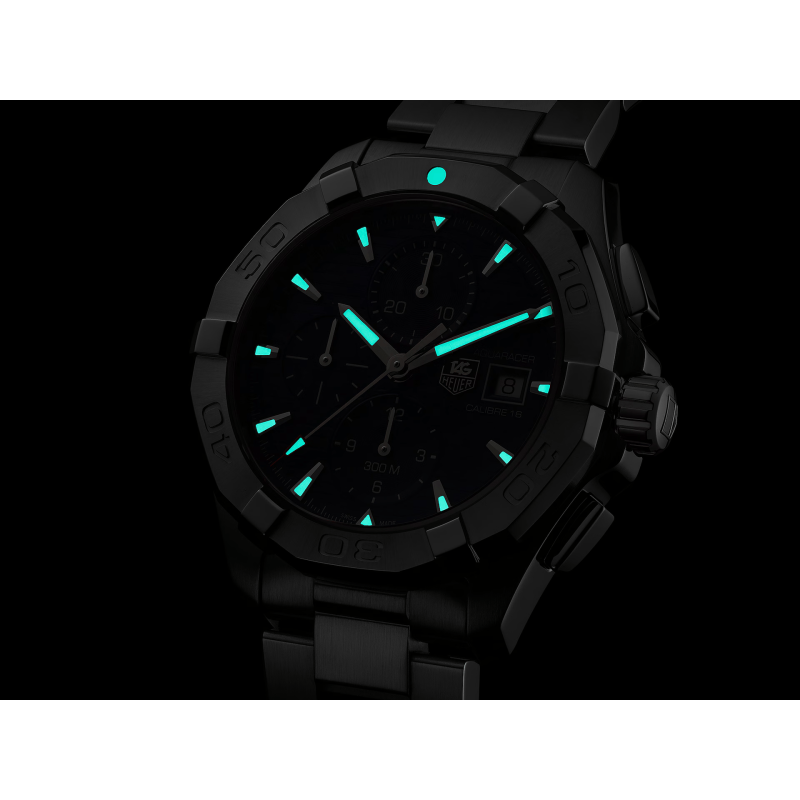 TAG Heuer Aquaracer chronograph - Goldfinger