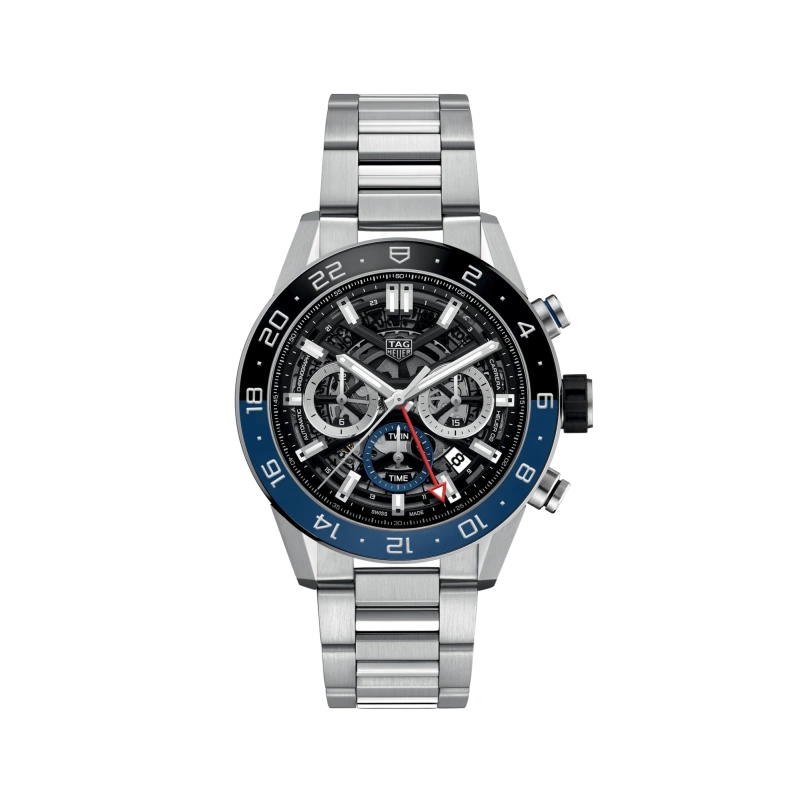 TAG Heuer Carrera Chronograph Twin-Time - Goldfinger