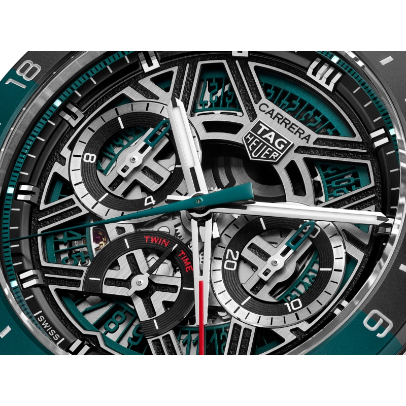 TAG Heuer Carrera Chronograph Extreme Sport Twin-Time - Goldfinger