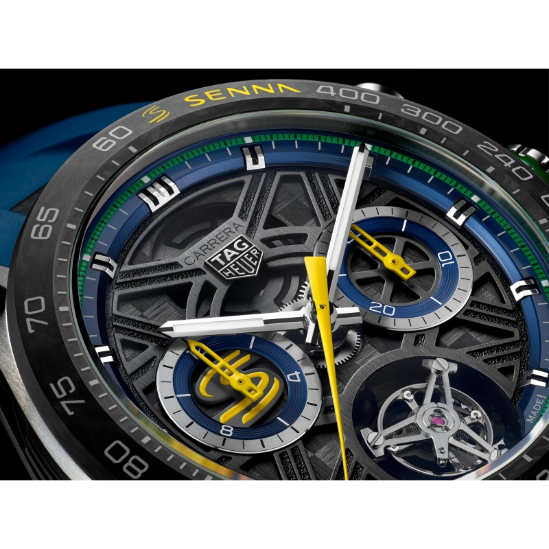 TAG Heuer Carrera  Chronograph Tourbillon Extreme Sport x Senna - Goldfinger