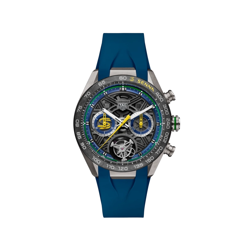 TAG Heuer Carrera  Chronograph Tourbillon Extreme Sport x Senna - Goldfinger