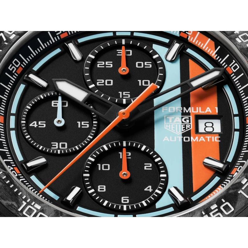 TAG Heuer Formula 1 Chronograph x Gulf - Goldfinger Jewelry