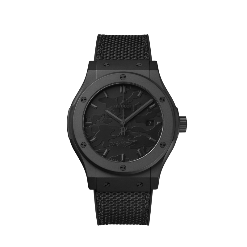 Hublot Classic Fusion Yohji Yamamoto All Black Camo - Goldfinger