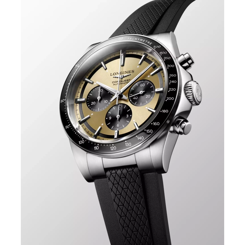 Longines Conquest Chronograph - Goldfinger
