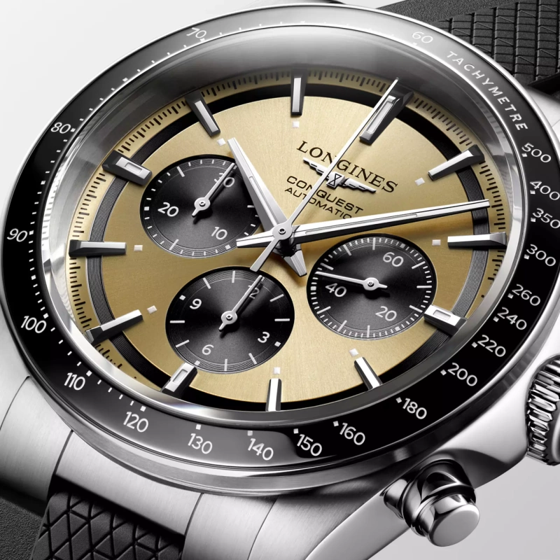 Longines Conquest Chronograph - Goldfinger