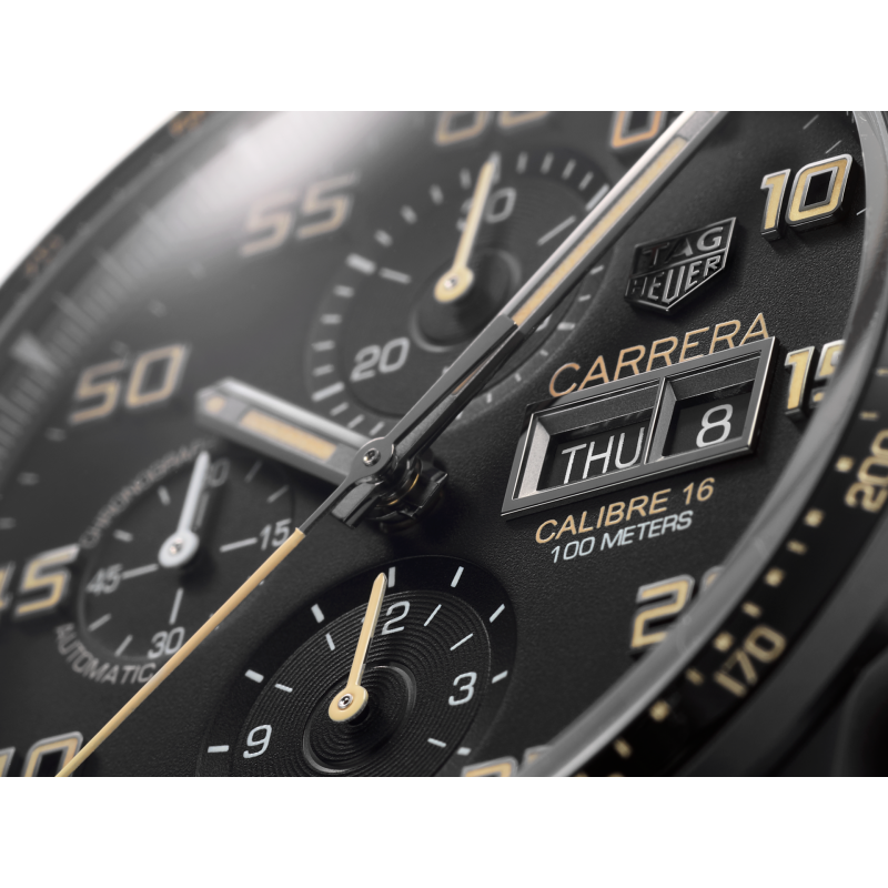 TAG Heuer Carrera Chronograph - Goldfinger