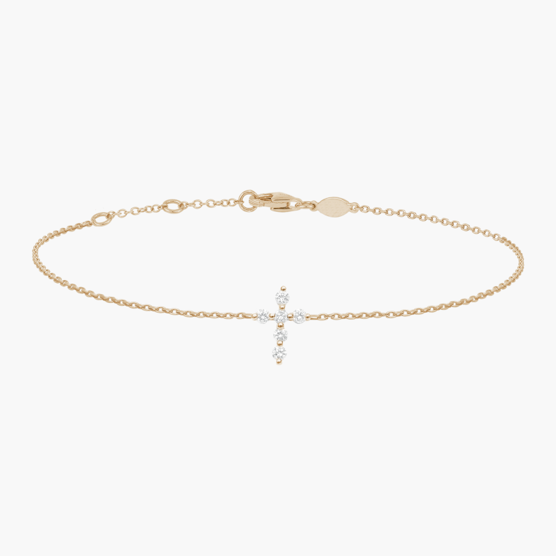 DJULA Magic Touch cross chain bracelet - Goldfinger