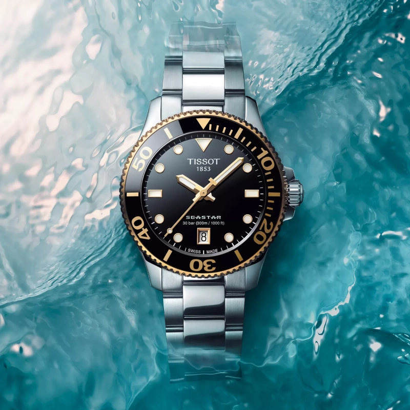 Tissot Seastar 1000 36mm  - Goldfinger Jewelry - St Maarten, St Barth, St Martin
