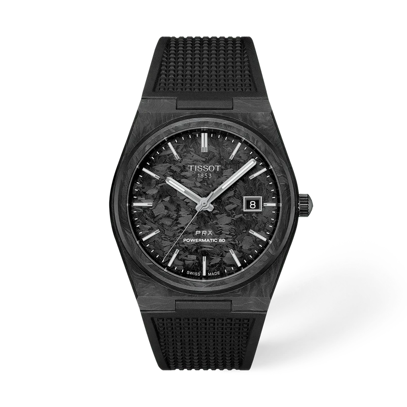 Tissot PRX Carbone 40.5mm - Goldfinger Jewelry - St Maarten, St Barth, St Martin