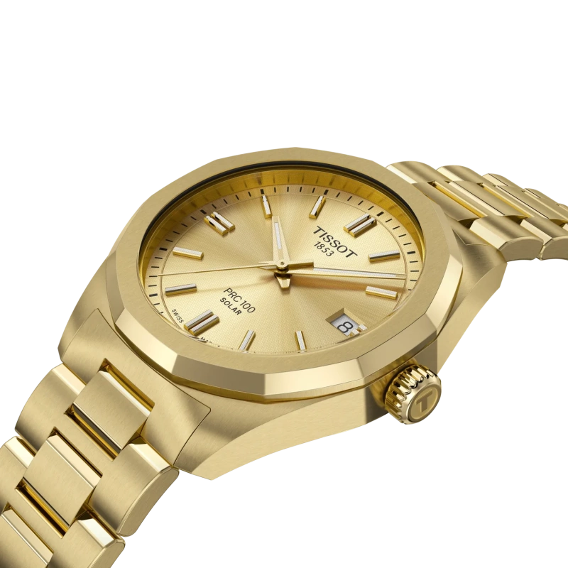 Tissot PRC 100 Solar 34mm  - Goldfinger Jewelry - St Maarten, St Barth, St Martin