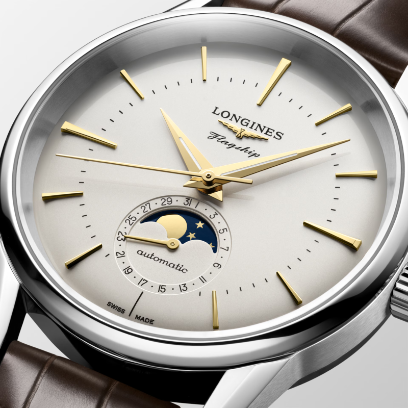Longines Flagship Heritage Moonphase - Goldfinger