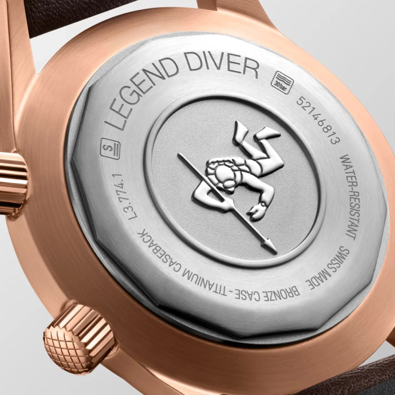 Longines Legend Diver Bronze - Goldfinger