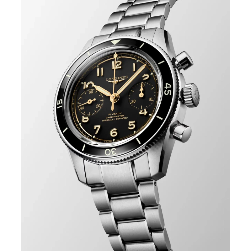 Longines Spirit Pilot Flyback - Goldfinger