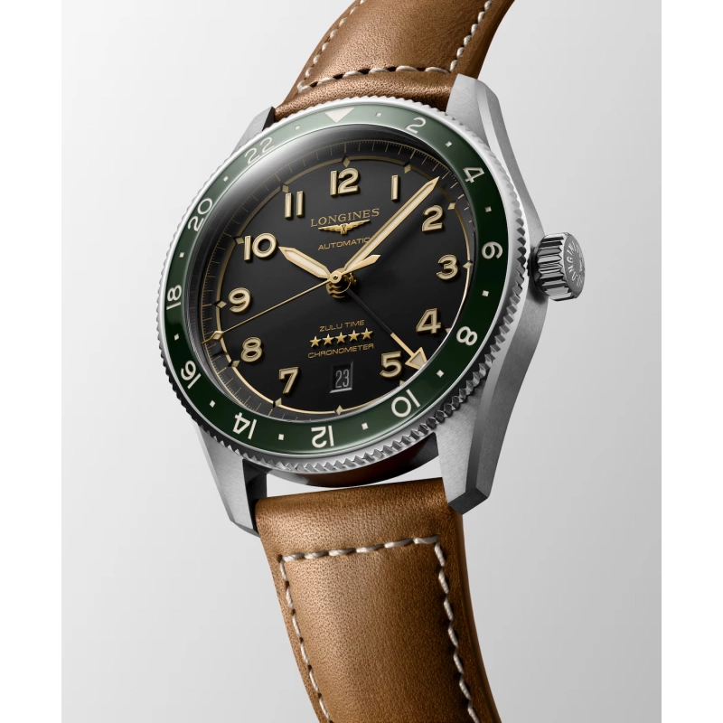 Longines Spirit Pilot Zulu Time - Goldfinger