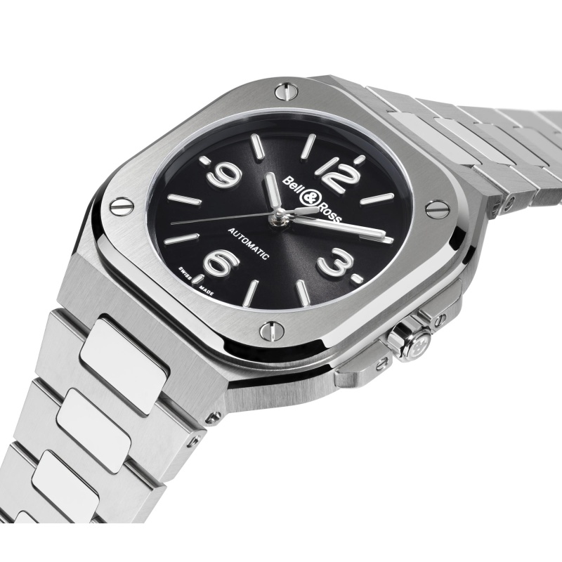 Bell & Ross BR-05 Black Steel - Goldfinger