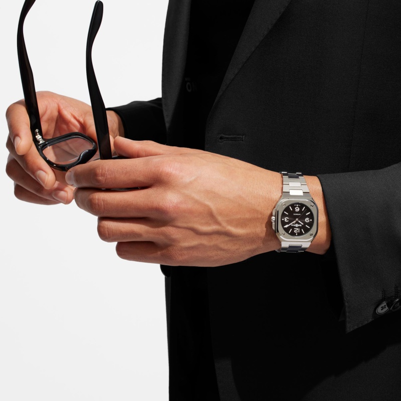 Bell & Ross BR-05 Black Steel - Goldfinger