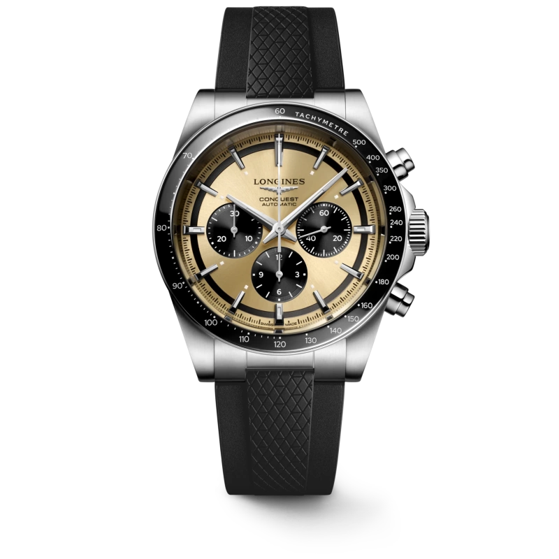 Longines Conquest Chronograph - Goldfinger