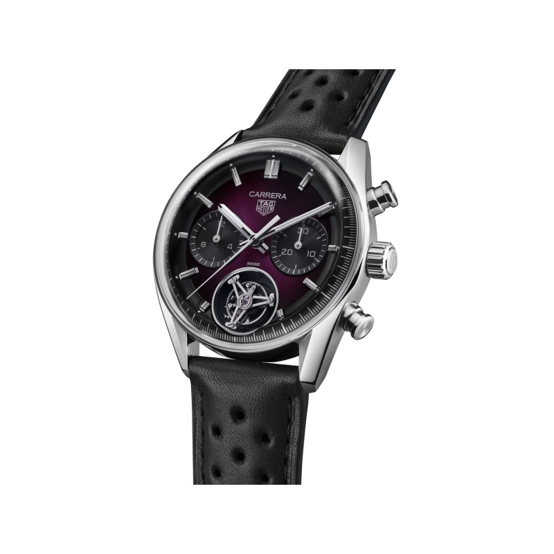 TAG Heuer Carrera Chronograph Tourbillon - Goldfinger