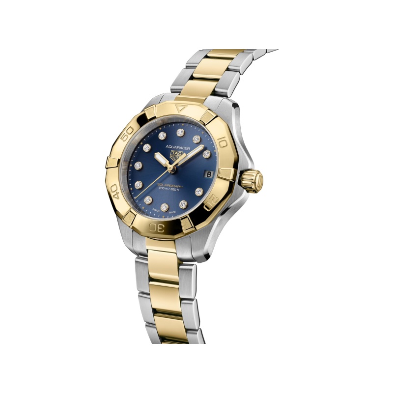 TAG Heuer Aquaracer Professional 200 Solargraph - Goldfinger