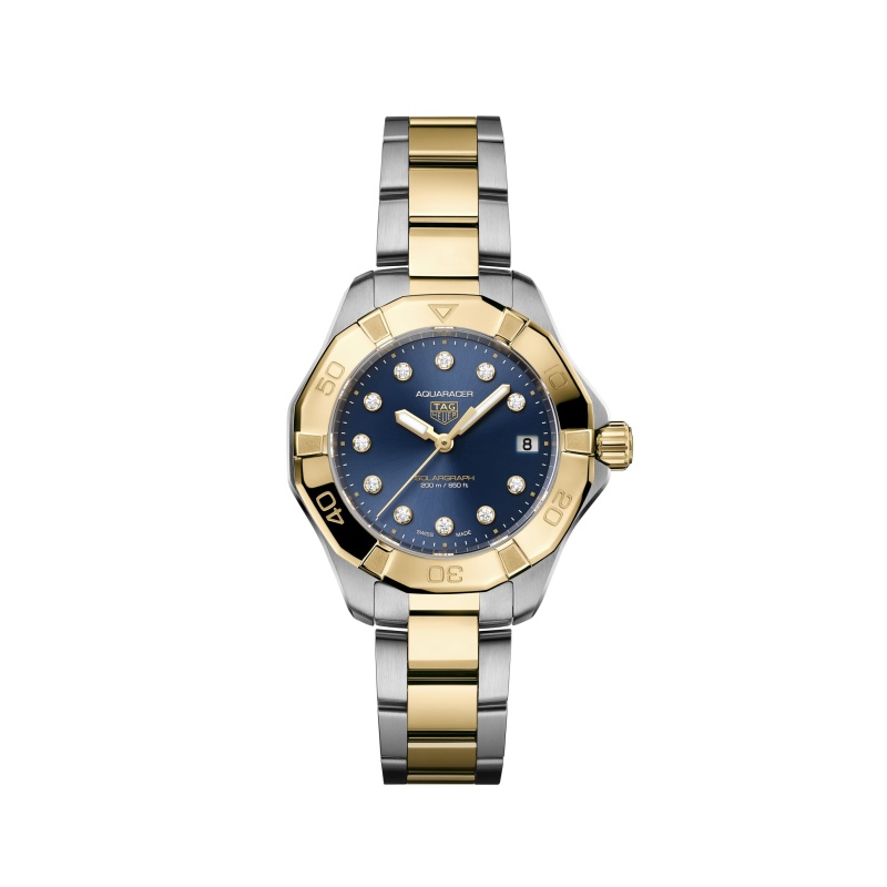 TAG Heuer Aquaracer Professional 200 Solargraph - Goldfinger