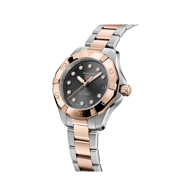 TAG Heuer Aquaracer Professional 200 Solargraph - Goldfinger