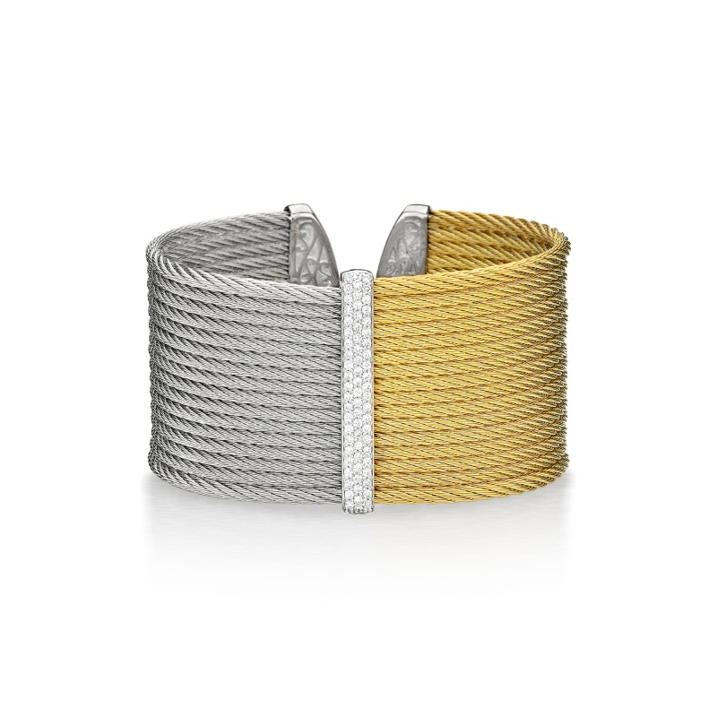 ALOR cable bracelet - Goldfinger