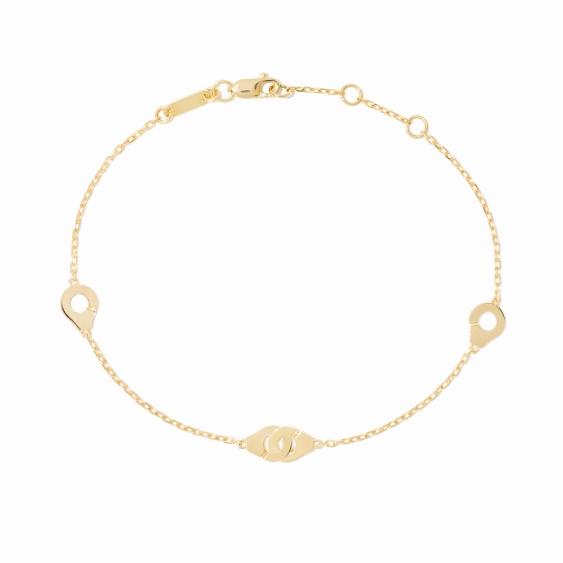 dinh van Menottes R5 bracelet - Goldfinger