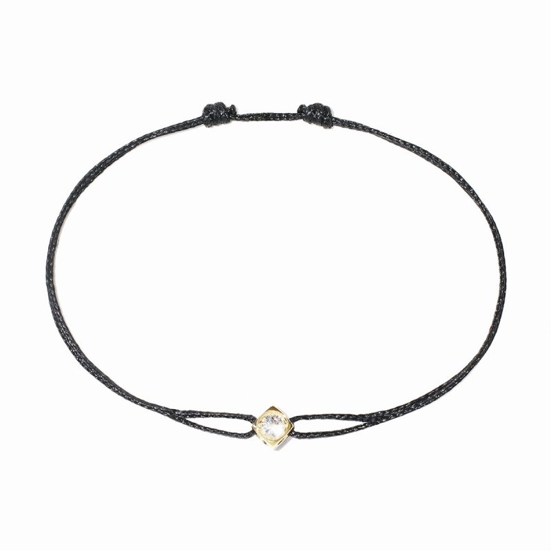 Dinh Van Le Cube Diamant bracelet - Goldfinger