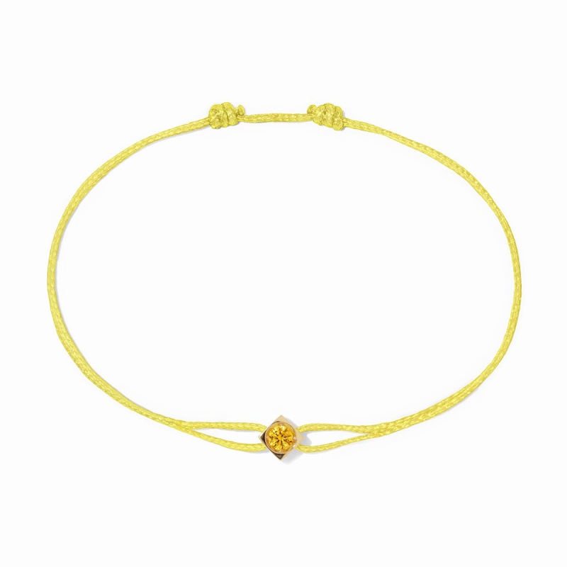  Dinh Van Le Cube cord bracelet - Goldfinger