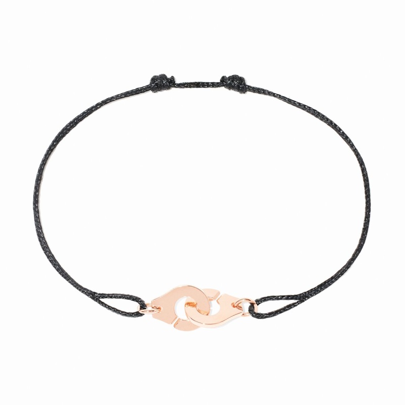 Dinh Van Menottes R8 cord bracelet - Goldfinger