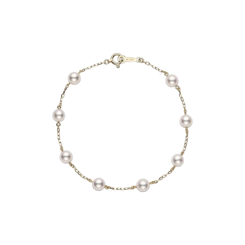 Mikimoto Station Bracelet - Goldfinger