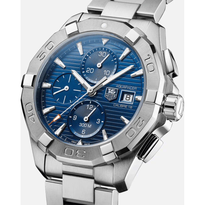 TAG Heuer Aquaracer chronograph - Goldfinger