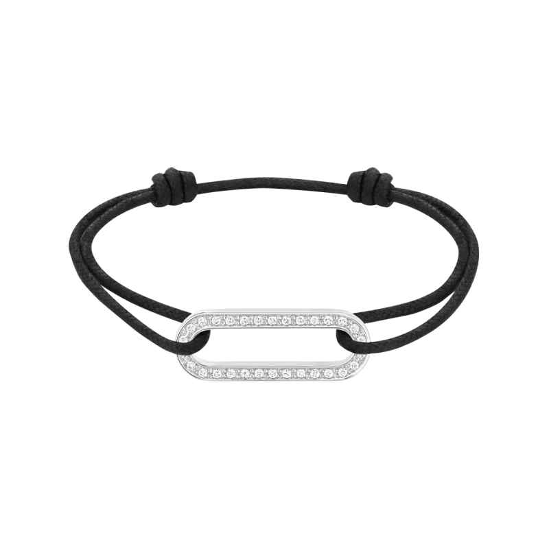 Dinh Van Maillon L cord bracelet - Goldfinger