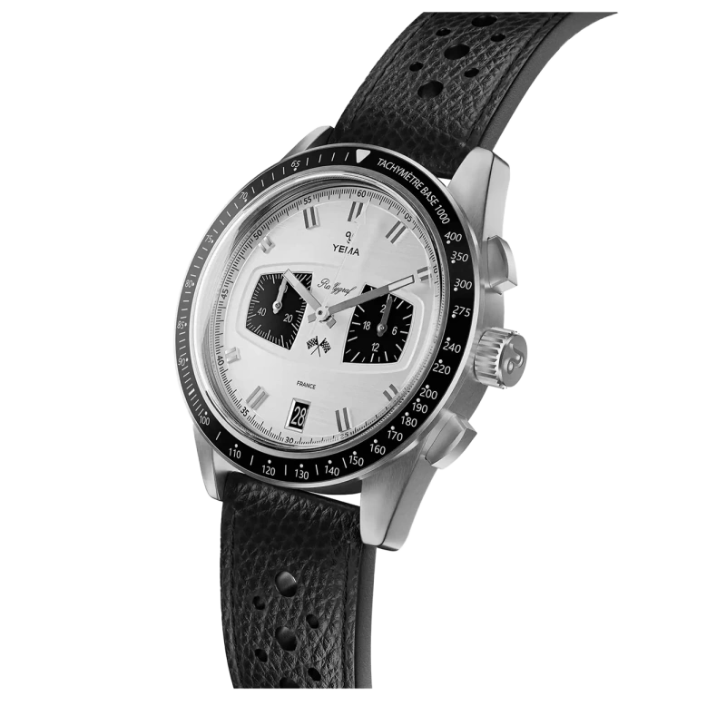 YEMA Rallygraf Meca-Quartz II Panda - Goldfinger