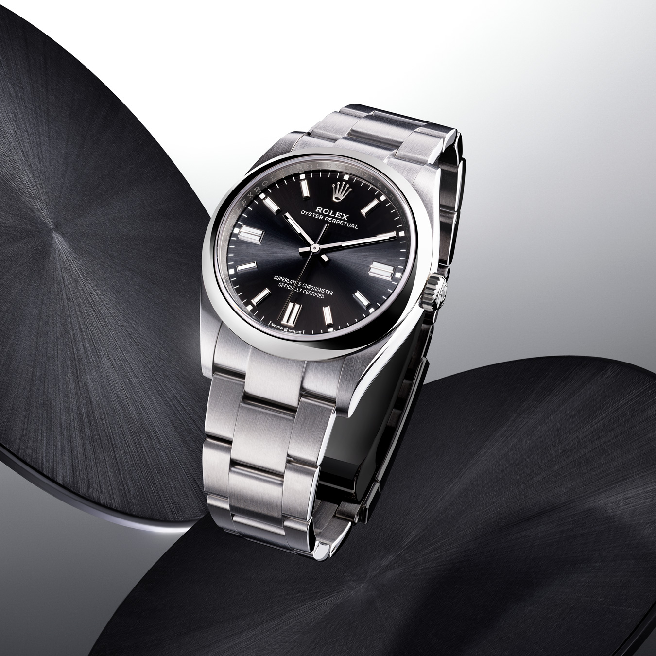 Montre Rolex Oyster Perpetual chez Goldfinger Jewelry - St. Martin St. Marteen St. Barthelémy 