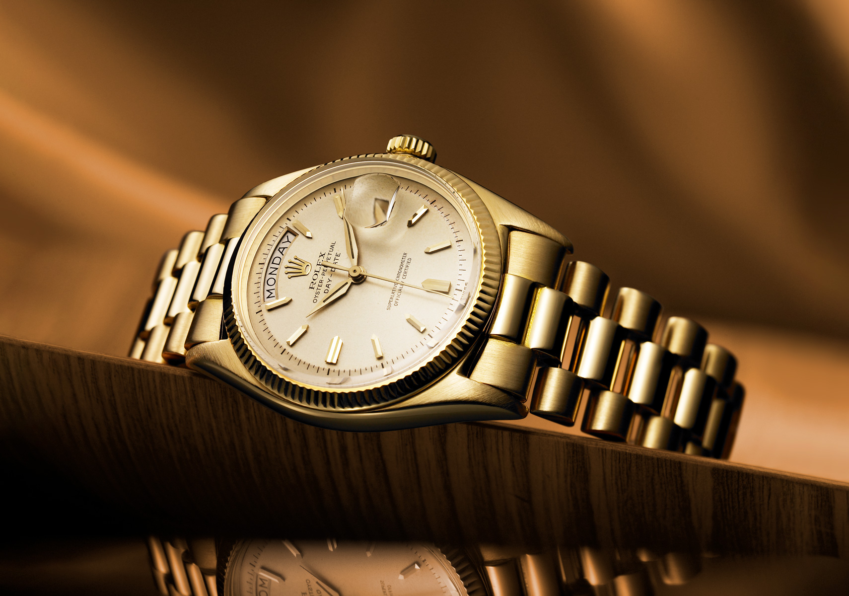 Rolex Oyster Perpetual Day-Date - Bijouteries Goldfinger - Saint-Martin, Sint-Marteen, Saint-Barthelémy